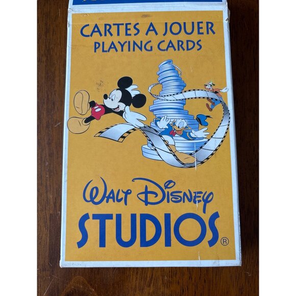Walt Disney Studios Mickey Mouse & Friends Playing Cards - Picture 1 of 4